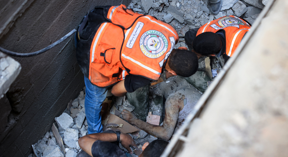 Over 10,000 under rubble in Gaza as Israel obstructs recovery of victims
