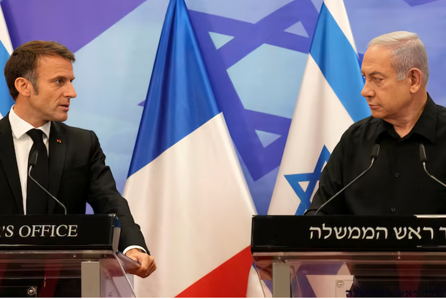 Israel revokes visas for 27 French MPs after Macron signals support for Palestinian state